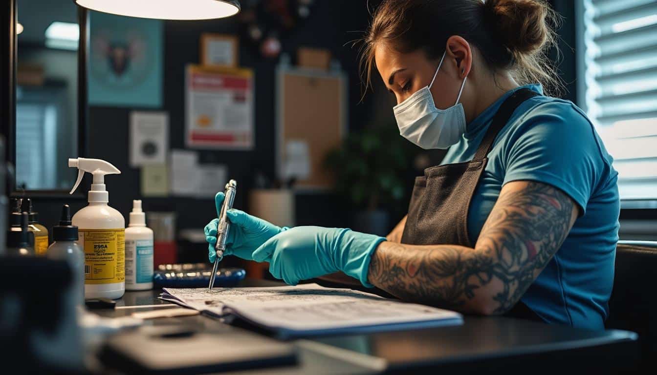 Illustration: Pourquoi une assurance spécifique est indispensable pour le professionnel tatoueur ?