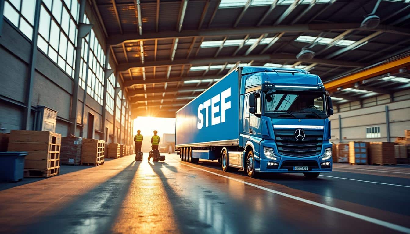 Le groupe STEF dans le CAC 40 : un leader du transport frigorifique