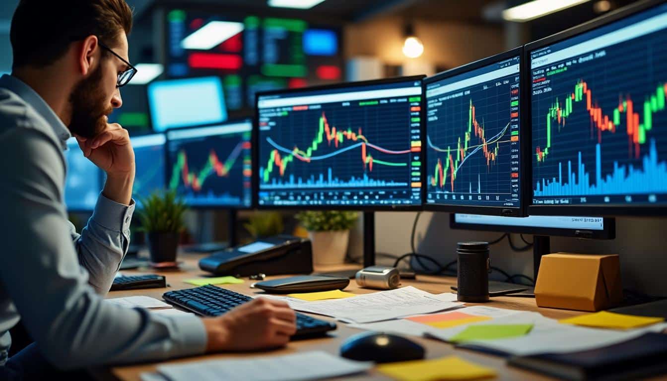 Illustration: Comment le marché du CAC 40 progresse au fil des jours et des semaines