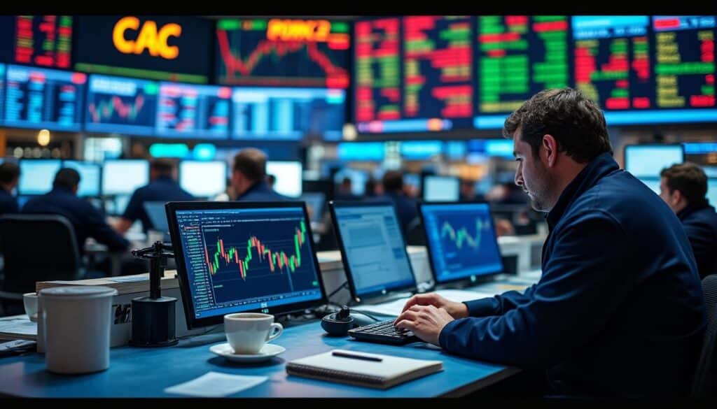 Comprendre l’évolution du marché grâce à l’indice général du CAC 40