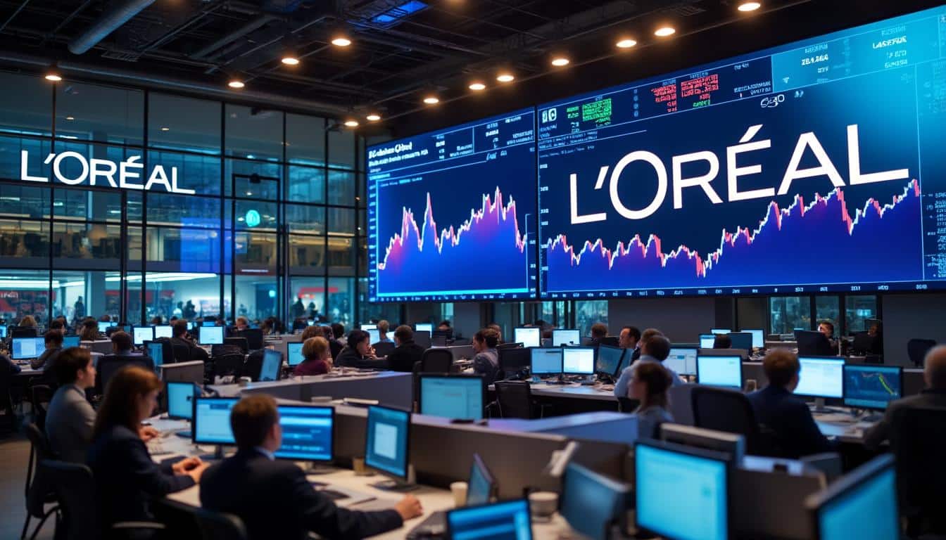 Illustration: Comment l’action de L’Oréal s’intègre dans le prestigieux indice CAC 40