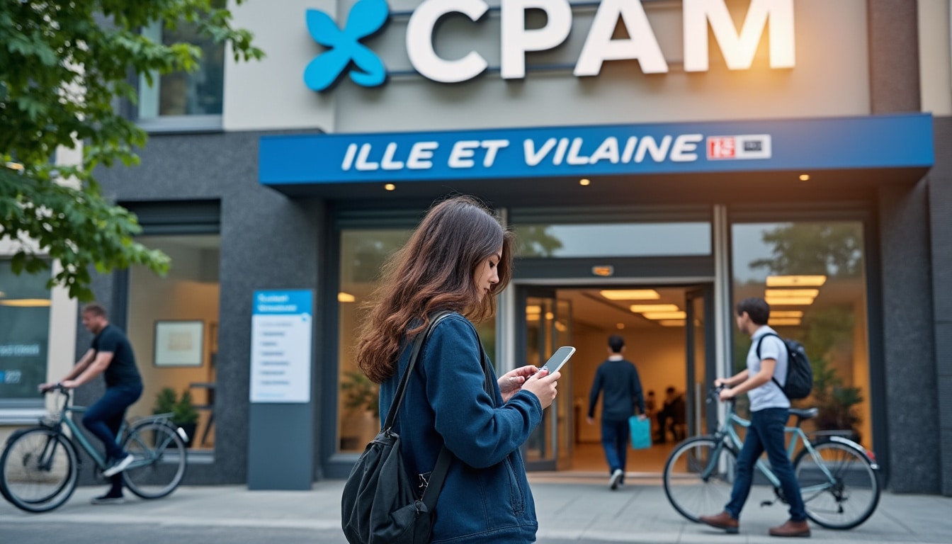 Illustration: Comment joindre la CPAM de l’Ille-et-Vilaine à Rennes : coordonnées et accessibilité