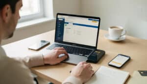 Demande de découvert à la Banque Postale en ligne