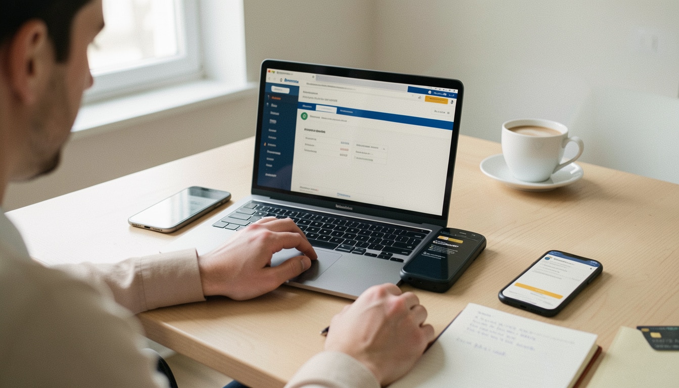 Demande de découvert à la Banque Postale en ligne