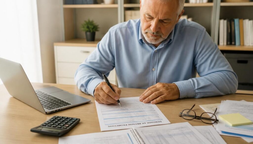 Formulaire de retraite progressive : bien le remplir